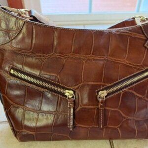 Dooney & Bourke Sky Zip Zip Satchel (Brand New).